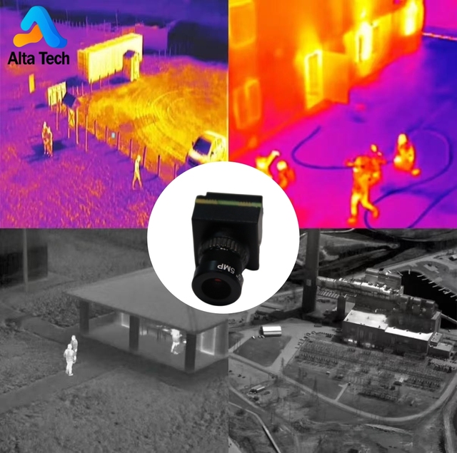 QYHY 384*288 Resolution Thermal Camera Module with 1 Year Warranty 100% Original for FPV Drones Accessories Infrared Module