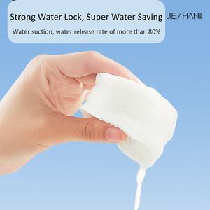 100 pcs OEM bán buôn Vòng bông Pad dùng một lần mặt trang điểm Remover <span class=keywords><strong>Pads</strong></span> y hình dạng 100% tinh khiết Bông miếng mỹ phẩm cho khuôn mặt - Product Image 4