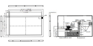 شاشة عرض عريضة سوداء عادةً مُحسّنة للوضع العريض، من -30 إلى +85 درجة مئوية، 8 بوصة، 1280x720، LVDS، 650 شمعة/م2 ㎡   وحدات شاشات TFT LCD - Product Image 2