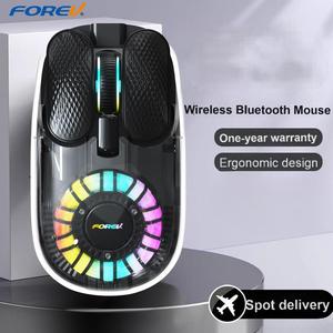 Bán buôn RGB Luminous Chuột chơi game Trọng lượng nhẹ M7 BT không dây sạc Hollow công nghệ giao diện USB tay phải định hướng - Product Image 2