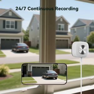 3MP 2K pencere kamera WiFi kapalı kamera ev güvenlik renk gece görüş kişi ve hareket algılama için - Product Image 2