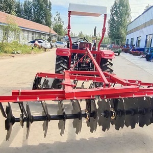 Arado de Discos 1BZ de Alta Resistencia, Cultivador Agrícola Rojo, Equipo Agrícola para Tractor - Product Image 1