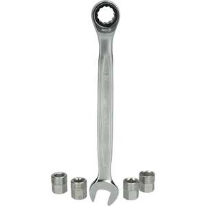 KS TOOLS Piston de frein jeu de clés à douille spéciales pour freins à disque WABCO et Knorr, 5 pcs - Product Image 3