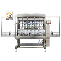 MTW Remplisseuse automatique de bouteilles en verre liquide à 4 têtes
