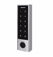 Lecteur de carte RFID tactile HF3 avec empreinte digitale et code PIN, contrôle d'accès pour porte métallique, 1000 utilisateurs, étanche et résistant aux intempéries, extérieur IP66