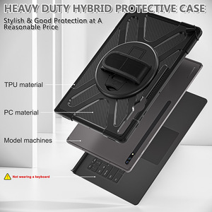 Funda con correa para manos para <span class=keywords><strong>Samsung</strong></span> Galaxy S8 Ultra, funda con diseño giratorio de 360 pulgadas, <span class=keywords><strong>SM</strong></span>-X906 <span class=keywords><strong>X900</strong></span>, 14,6 - Product Image 2