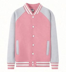 เสื้อแจ็คเก็ตเบสบอลแบบสปอร์ตพิมพ์ลายสกรีนโลโก้ตามสั่ง ผลิตตามแบบ OEM ขายดี ระบายอากาศได้ดี เหมาะสำหรับงานโปรโมท - Product Image 3