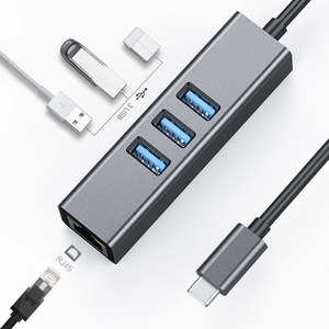 Hub USB 4 ports de haute qualité avec USB 3.0 et <span class=keywords><strong>mini</strong></span> hub USB en aluminium, stations d'accueil et hubs USB pour ordinateur portable Macbook - Product Image 6