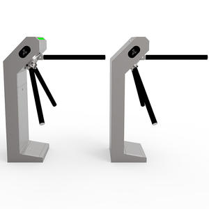 Tourniquet de trépied de système RFID mince semi-automatique de code QR de demi-hauteur électronique de sécurité - Product Image 5