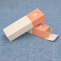 Boîtes cadeaux personnalisées en carton blanc écologique avec impression UV, épaisseur personnalisée, fond à insertion à 90 degrés pour la vente au détail