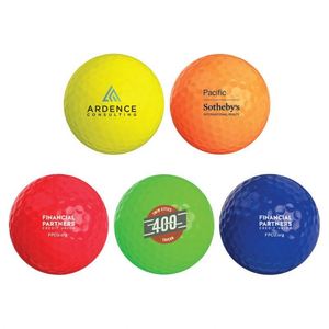Pelota de Golf Sólida Premium de Alta Calidad de 42 mm con Logotipo Personalizado Impreso a Color - Product Image 1