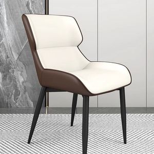Sedia da Pranzo <span class=keywords><strong>in</strong></span> <span class=keywords><strong>Pelle</strong></span> Moderna e Lussuosa, Resistente, <span class=keywords><strong>per</strong></span> <span class=keywords><strong>Cucina</strong></span>, Ufficio e Soggiorno, Sedia Ergonomica - Product Image 4