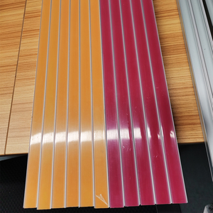 โป๊ะโคม Pmma สำหรับไฟ <span class=keywords><strong>LED</strong></span> อะลูมิเนียมโปรไฟล์ช่องที่มีสีสันฝาครอบตัวกระจายแสงสำหรับ <span class=keywords><strong>LED</strong></span> แบบเส้นตรง - Product Image 3