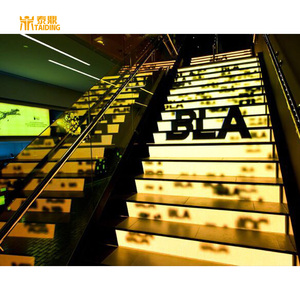 Kỹ thuật số <span class=keywords><strong>LED</strong></span> hiển thị cầu thang buổi hòa nhạc lễ hội đám cưới cầu thang trường hợp sàn gạch màn hình cho trang trí - Product Image 1