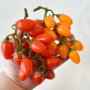 Tomates Cherry Artificiales de Alta Calidad, Decoración de Frutas Falsas para el Hogar, Cocina, Fiestas, para Navidad - Product Image 5