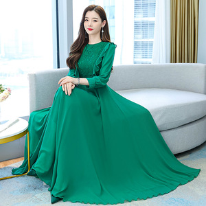 Maxi Women's Dresses - Ladies Fashion Chiffon Maxi - Elegant & Breathable
