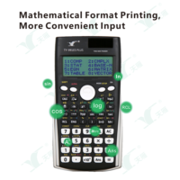 Calculatrice Scientifique Intelligente Fx-991ES Plus pour Examen Scolaire, 417 Fonctions, Calculatrice Scientifique Électronique de Mathématiques Avancées