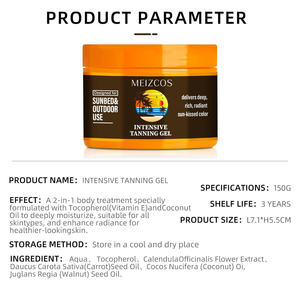 Vente en gros OEM gel rehausseur de bronzage doux et intensif accélérateur de <span class=keywords><strong>solarium</strong></span> gel autobronzant extrême pour le corps et le visage - Product Image 4