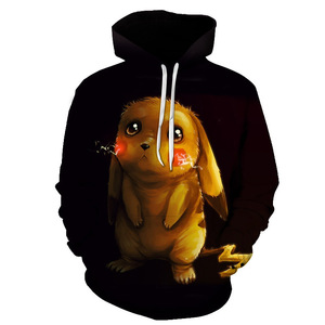 <strong>Pikachu</strong> Umbreon for Go 3D Graphic Anti-Wrinkle Sweatshirt <strong>Hoodie</strong> for Men Women - Product Image 5