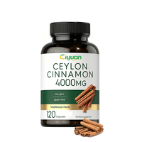 Extrait Pur d'Herbes, Poudre d'Extrait de Cannelle de Ceylan pour Compléments Alimentaires