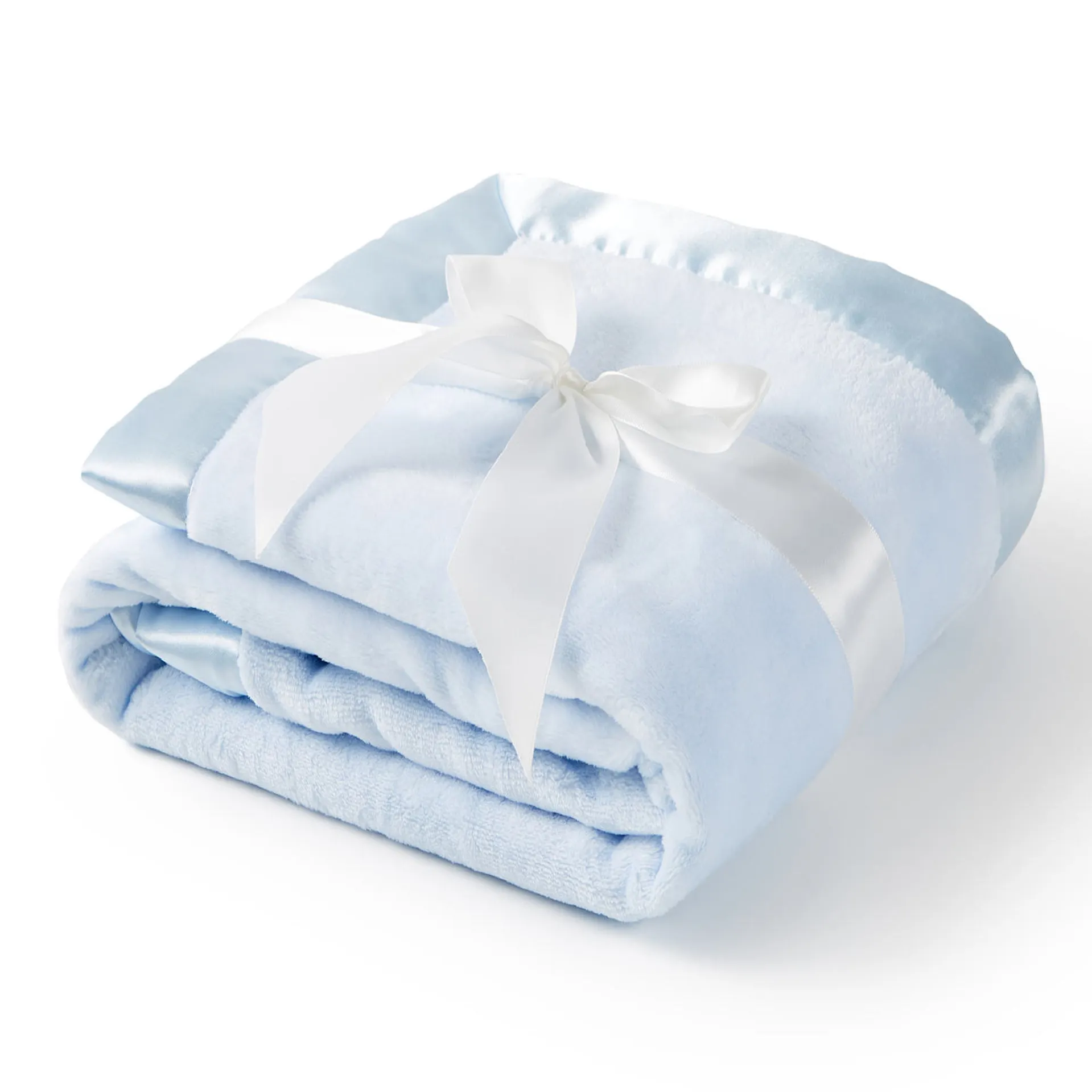 Флисовое одеяло с шелковой атласной отделкой, мягкое теплое детское одеяло