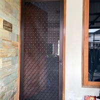 Maille en métal déployé en aluminium perforé avec personnalisation en usine avec soudure pour rideau de fenêtre et rénovation