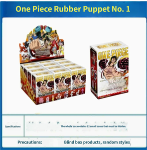 กล่องสุ่มฟิกเกอร์ยางขนาดเล็กสุดฮิต ฉบับที่ 1 ของสะสมตัวการ์ตูนแบบสุ่ม ของตกแต่งโต๊ะทำงาน เหมาะสำหรับเป็นของขวัญ - Product Image 6