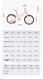 Groothandelsprijs Hete Verkoop Kids Bikes Oem Custom Goedkope <span class=keywords><strong>Baby</strong></span> Kinderen Fiets Mooie 3 Tot 5 Jaar Oude Cyclus Voor Meisje - Product Image 6
