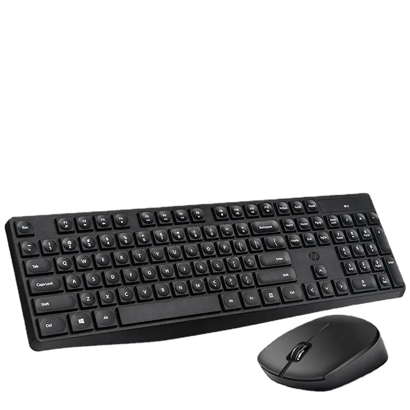 For HP CS10 2.4G Wireless Keyboard Mouse Set Laptop Power Saving Portable Keyboard Mouse Set