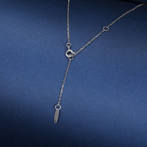 Collier avec <span class=keywords><strong>pendentif</strong></span> initial A-Z en argent sterling 925 plaqué <span class=keywords><strong>or</strong></span> blanc 18 carats, <span class=keywords><strong>diamant</strong></span> moissanite VVS, pour femme, livraison directe - Product Image 3