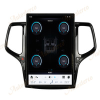 Écran Android 14,4 pouces 8+128 Go pour JEEP Grand Cherokee 2014-2021, style Tesla, autoradio GPS, lecteur multimédia, radio, unité principale