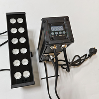 Barres LED DMX512 d'extérieur 100W 120W 144W, étanches IP67, pour façade de bâtiment, bande RGB RGBW, projecteur mural linéaire 2ft 4ft
