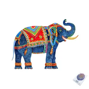 Neues DIY TOY 3d Puzzle für Kinder für Jungen Rose Elephant 02