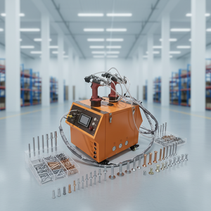 <span class=keywords><strong>Remachadora</strong></span> Neumática de Alimentación Automática Controlada por PLC, Tolva de 1.5 kg, Máquina de Fijación Neumática, <span class=keywords><strong>Remachadora</strong></span> de Alimentación Automática - Product Image 1