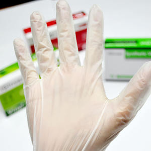 Guantes de Vinilo Azules Multiusos de 9 Pulgadas al por Mayor, 100 Piezas/Caja, Guantes de Vinilo Sin Polvo para el Hogar, Industria y Belleza - Product Image 6