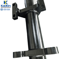 Vérin hydraulique à double effet en acier au carbone chromé dur, fabriqué sur mesure, certifié ISO9001, pour levage de charges