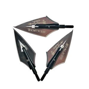1pc Lames de tir à l'arc Pointe de flèche 166 grains Pointes larges pour arc à poulies Arc recurve Chasse en plein air Accessoires de tir - Product Image 1