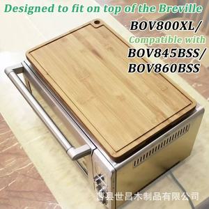 Wooden Storage Rack Rectangle Multifunctional For Bread Fruit Spice <b>Kitchen</b> Utensils - Product Image 2