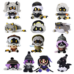 Peluche personalizzato Murder Uzi Drones, simpatico cuscino a forma di corvo, giocattolo morbido e coccoloso, bambola imbottita Murder Uzi Doorman - Product Image 1