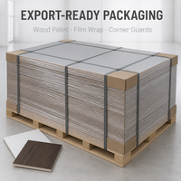 Panneau MDF mélaminé pleine épaisseur de 2 mm à 25 mm, panneau de fibres sur mesure pour meubles, construction et décoration