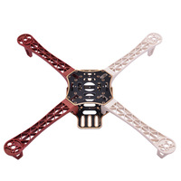 Kit de Châssis de Drone F450 Quadrotor avec Train d'Atterrissage, Accessoires pour Avions RC Multi-Rotor à Quatre Rotor