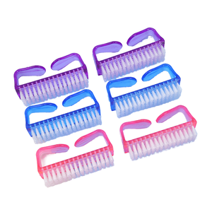 Grande brosse à poils pour le nettoyage des ongles, accessoire de manucure pour le retrait de la poudre de gel UV acrylique et le soin des ongles - Product Image 1
