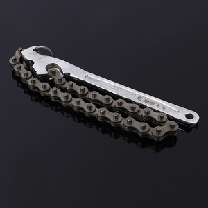 Clé à filtre à huile neutre en acier à haute teneur en carbone plaqué, 225-375mm, outil manuel pour la réparation automobile - Product Image 2