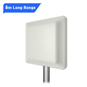 Считыватель UHF RFID с интегрированной антенной <span class=keywords><strong>8dBi</strong></span>, дальность действия 6м, для контроля доступа на парковку, стандарт ISO 18000-6C, TCP/IP, пассивный - Product Image 1