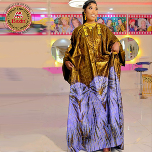 <span class=keywords><strong>Robe</strong></span> de mariée africaine Dashiki <span class=keywords><strong>Bazin</strong></span> Riche <span class=keywords><strong>Boubou</strong></span> de première qualité pour femme, sans décoloration après lavage, vente en gros - Product Image 4