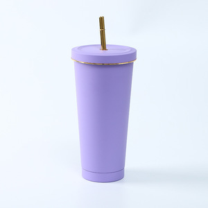 Stainless Steel Tumbler 304 Insulated With Straw <b>Large</b> Capacity Portable Travel Coffee <b>Mug</b> - Product Image 3
