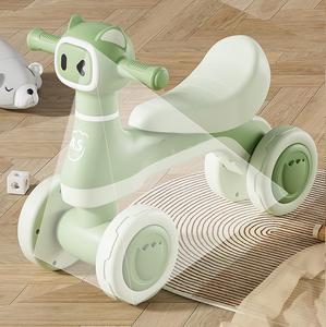 2025 nuovo Baby Balance Bike 1-3 anni Scooter a quattro <span class=keywords><strong>ruote</strong></span> senza <span class=keywords><strong>bici</strong></span> a pedali - Product Image 6