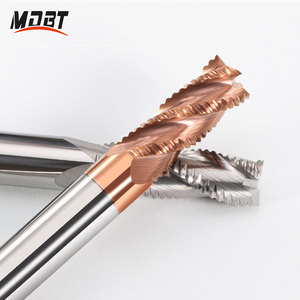 Factory Wholesale Smooth Cutting HRC55 Carbide Roughing <strong>End</strong> <strong>Mill</strong> <strong>for</strong> Steel and Aluminum - Product Image 3