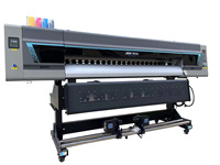 Neuer Jade 1,8m Sublimationsdrucker mit Touchscreen, 4 Druckköpfen, Multifunktional für Polyestergewebe, 1200dpi