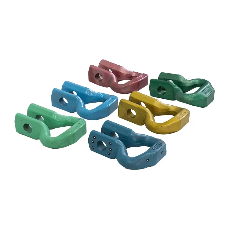 Mining Chain Connectors Finely Crafted Custom Forging Fasteners Steel Block Alloy Steel Forgings
